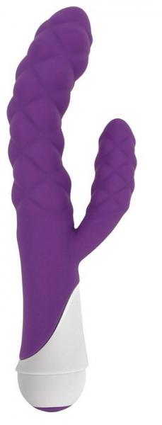 Ellen 20X Speeds Purple Rabbit Vibrator - Seductions Store