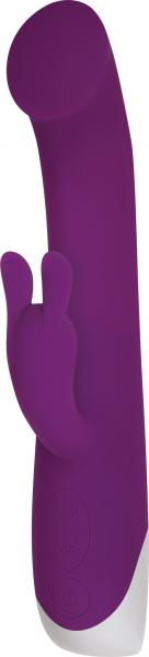 Cuddle Bunny Purple Soft Rabbit Vibrator - Seductions Store