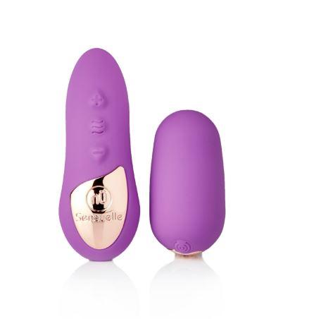 Sensuelle Remote Control Petite Egg Vibrator Purple - Seductions Store