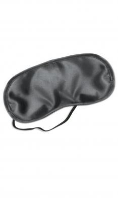 Limited Edition Satin Love Mask Black O-S - Seductions Store