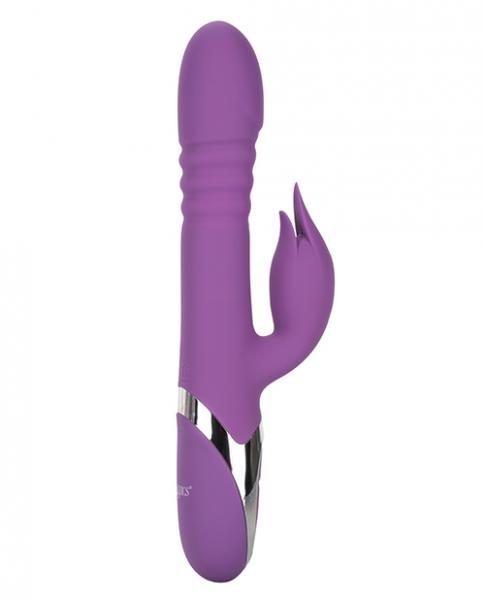 Enchanted Kisser Purple Rabbit Style Vibrator - Seductions Store
